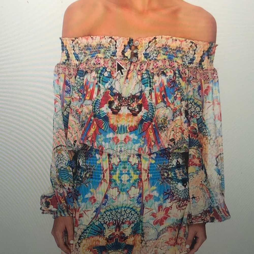BEAUTIFUL COLOURFUL CAMILLA MAXI DRESS